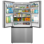 MRF23I7AST - REFRIGERATORS - Midea - French 3-Door - Stainless Steel - Open Box - BonPrix Électroménagers