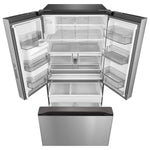 MRF29D2AST - REFRIGERATORS - Midea - French 3-Door - Stainless Steel - Open Box - BonPrix Électroménagers