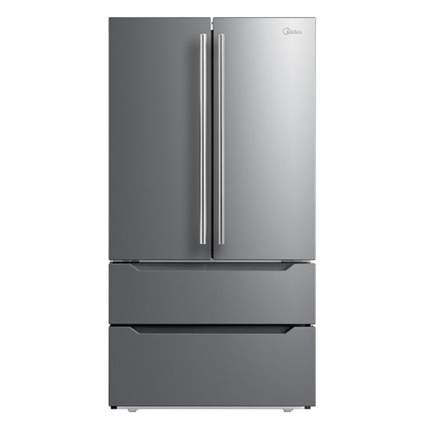 MRQ23BCAST - REFRIGERATORS - Midea - French 4 - Door - Stainless Steel - Open Box - BonPrix Électroménagers