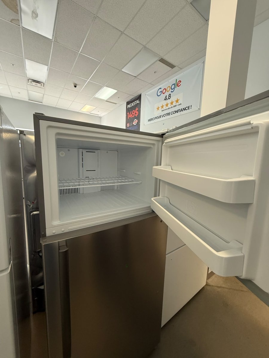 MRT18B2ASL - REFRIGERATORS - Midea - Top Freezer - Stainless Steel - Open Box - BonPrix Électroménagers