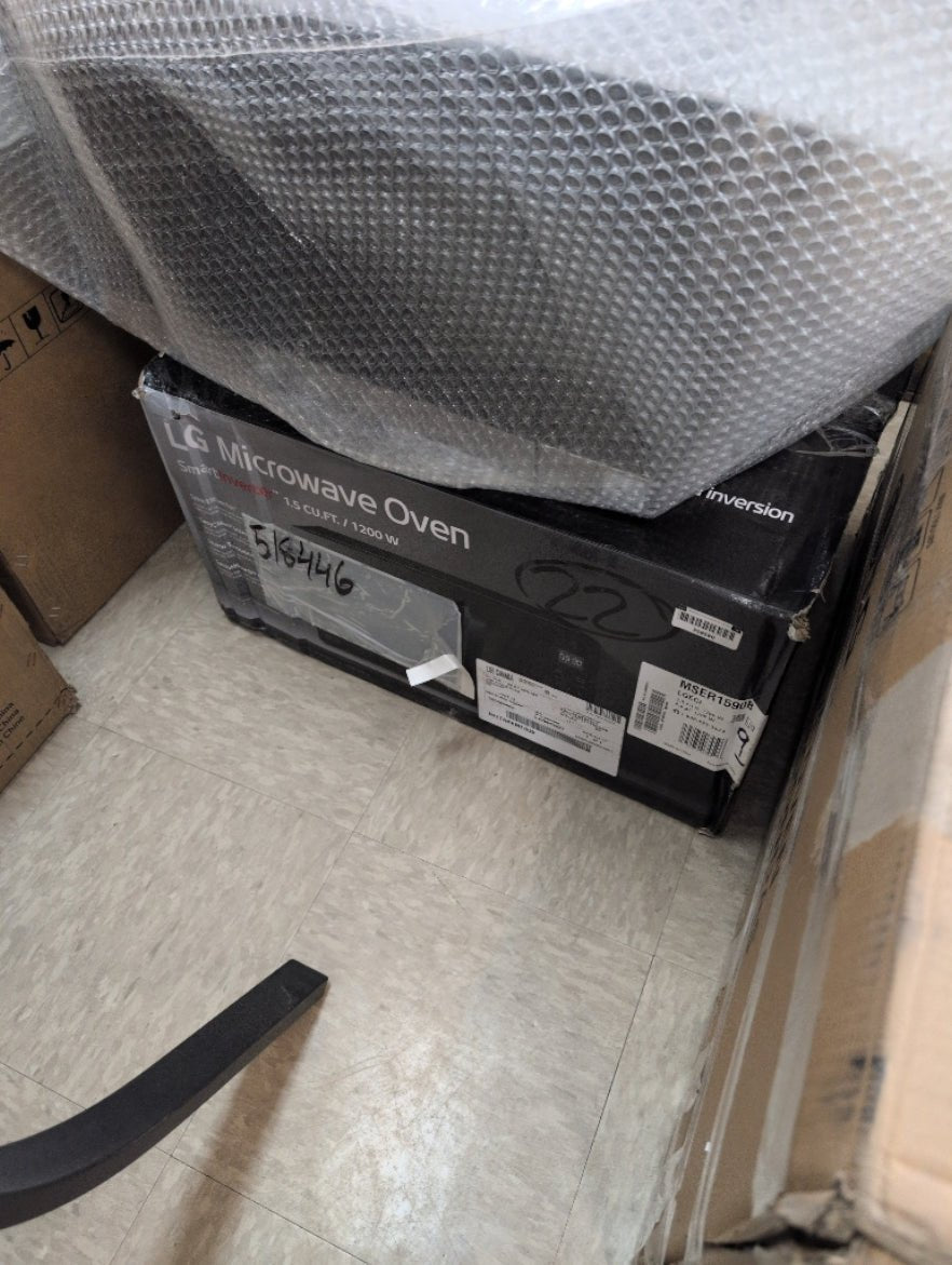 MSER1590B - MICROWAVES OVENS - LG - Countertop - Black - Open Box - BonPrix Électroménagers