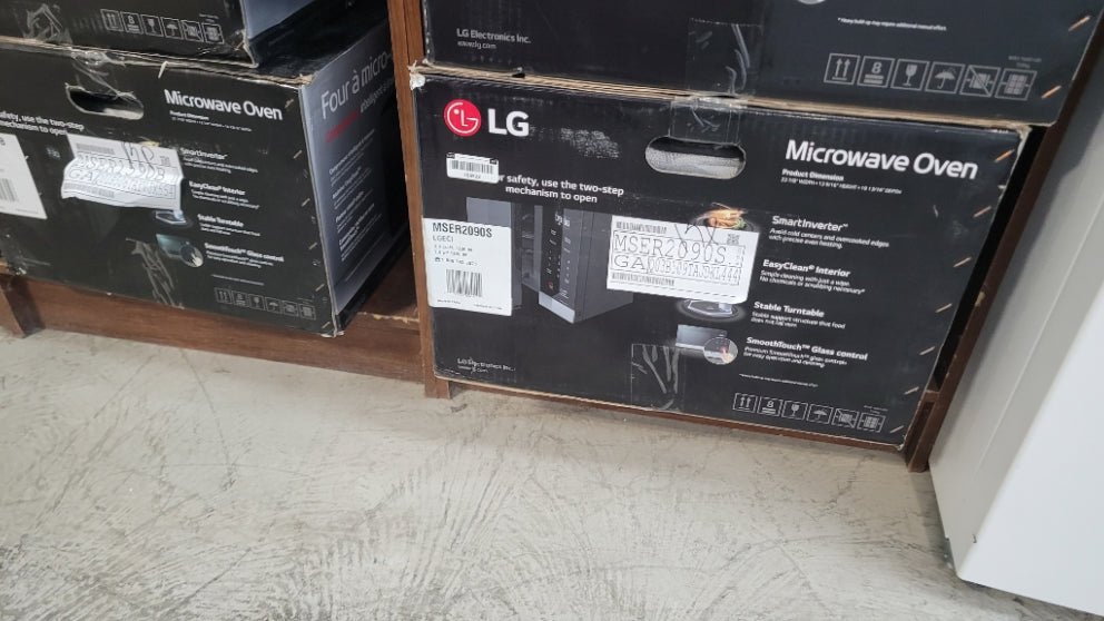 MSER2090S - MICROWAVES OVENS - LG - Countertop - Black - Open Box - BonPrix Électroménagers