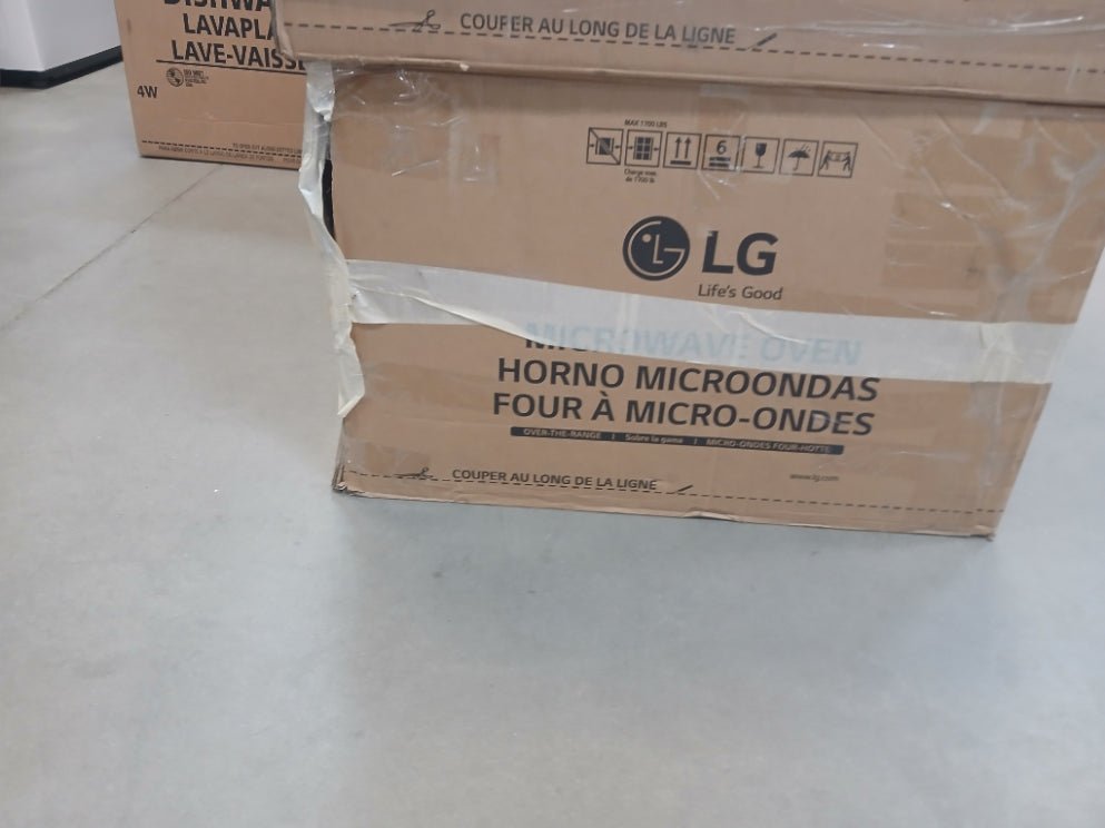 MVEM1825X - MICROWAVES OVENS - LG - Over-The-Range - Stainless Steel - Open Box - BonPrix Électroménagers