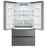 MWE22FYPKFS - REFRIGERATORS - Moffat - French 4 - Door - Stainless Steel - New - BonPrix Électroménagers