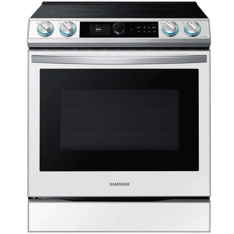 NE63BB871112 - RANGES - Samsung - Electric - White - Open Box - BonPrix Électroménagers