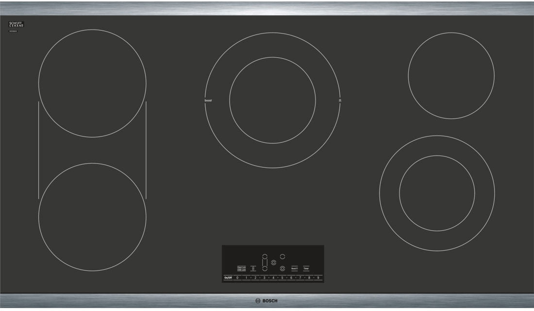 NET8668SUC - COOKTOPS - Bosch - Electric - Stainless Steel - Open Box - BonPrix Électroménagers