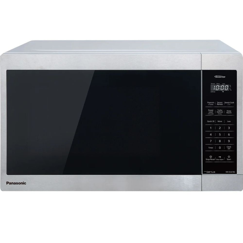 NNSC678CC - MICROWAVES OVENS - Panasonic - Countertop - Stainless Steel - Open Box - BonPrix Électroménagers