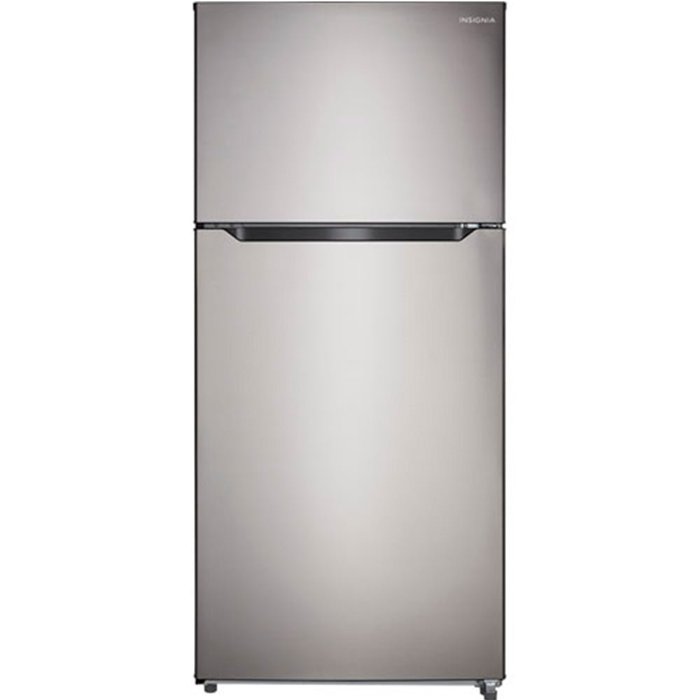 NS - RTM18SS7 - C - REFRIGERATORS - Insignia - Top Freezer - Stainless Steel - Open Box - BonPrix Électroménagers