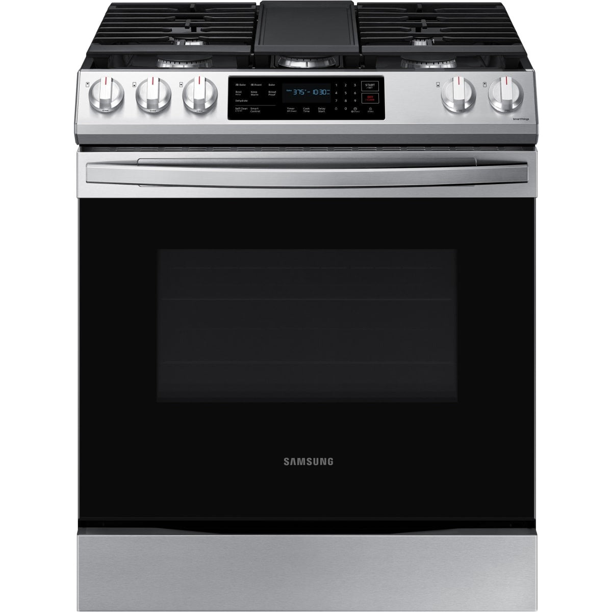 NX60T8311SS - RANGES - Samsung - Gas - Stainless Steel - Open Box - BonPrix Électroménagers