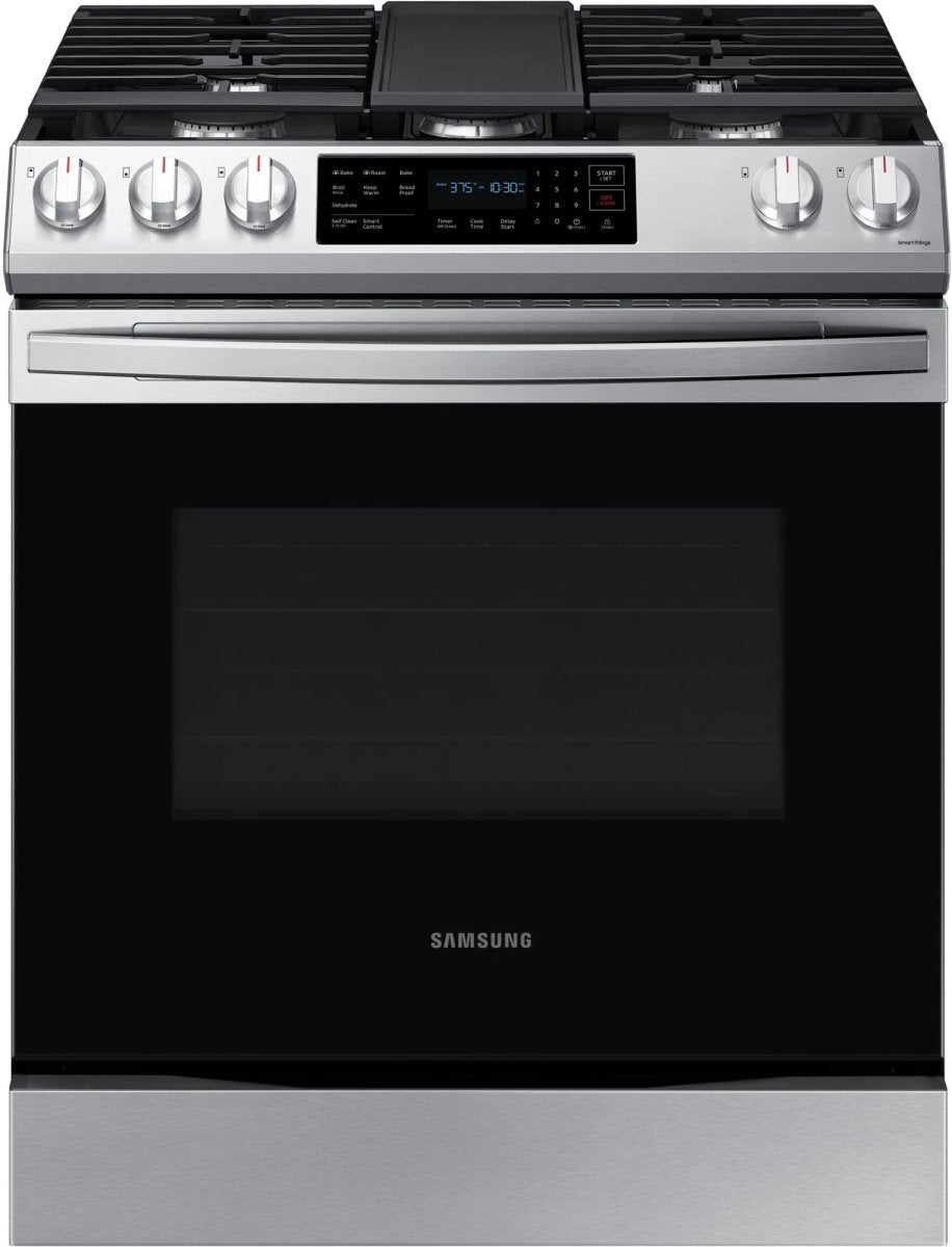 NX60T8311SS - RANGES - Samsung - Gas - Stainless Steel - Open Box - BonPrix Électroménagers