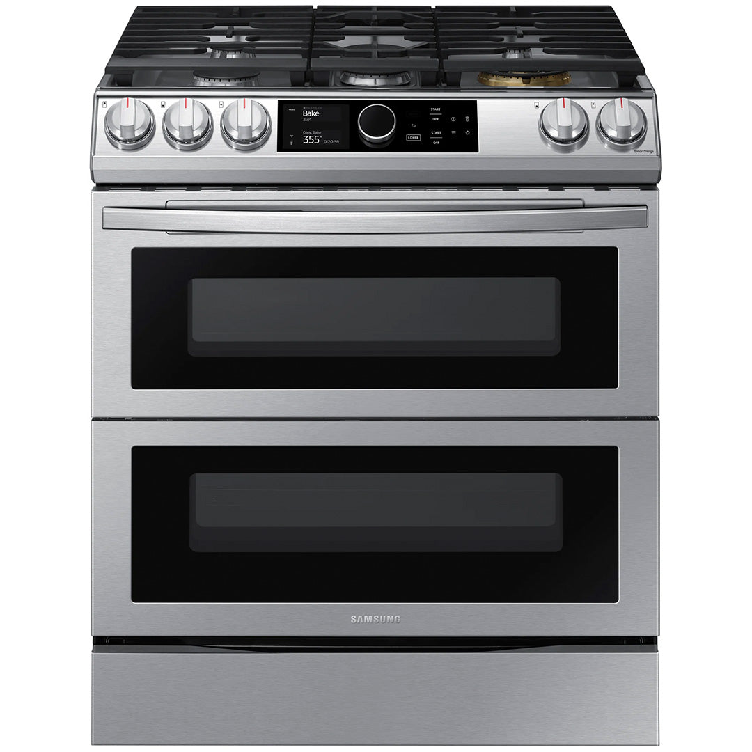 NY63T8751SS - RANGES - Samsung - Gas - Stainless Steel - Open Box - BonPrix Électroménagers