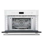 Oliena Espresso White 30 Inch 1750 Watt Compact Oven & 1000 Watt Microwave, 1.6 cu. ft. - BonPrix Électroménagers