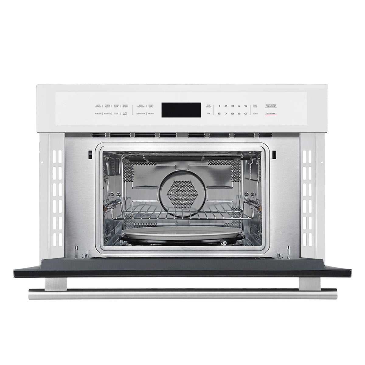 Oliena Espresso White 30 Inch 1750 Watt Compact Oven & 1000 Watt Microwave, 1.6 cu. ft. - BonPrix Électroménagers