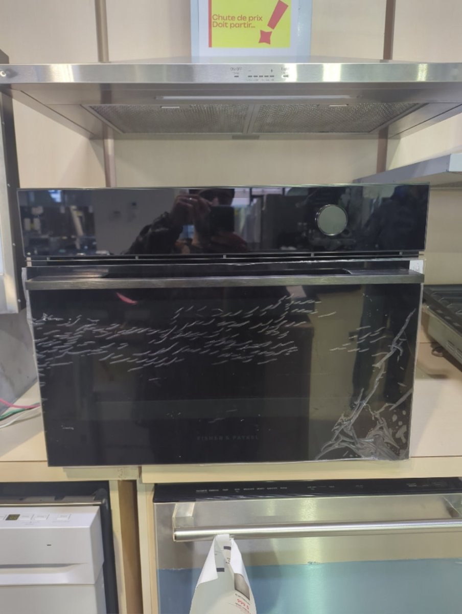 OM24NMTDB1 - WALL OVENS - Fisher & Paykel - Single Oven - Black - Open Box - BonPrix Électroménagers
