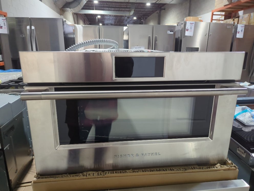 OS30NPTX1 - WALL OVENS - Fisher & Paykel - Single Oven - Stainless Steel - Open Box - BonPrix Électroménagers