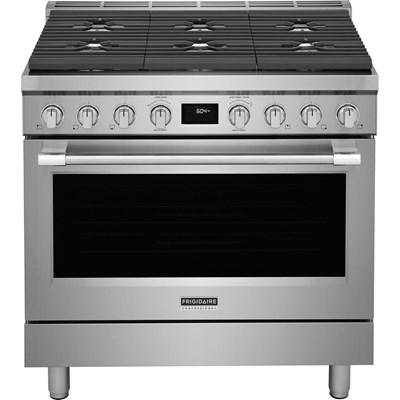 PCFD3670AF - RANGES - Frigidaire Professional - Dual Fuel - Stainless Steel - New - BonPrix Électroménagers