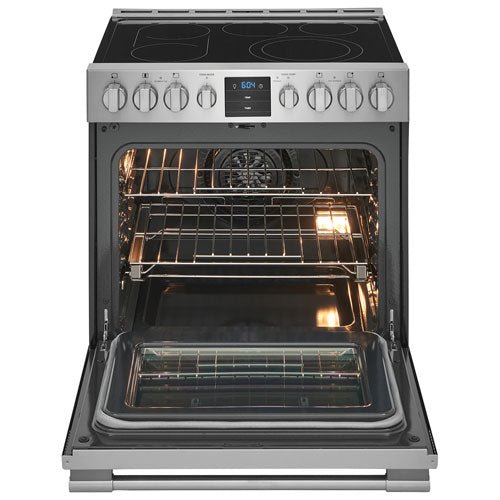 PCFE307CAF - RANGES - Frigidaire Professional - Electric - Stainless Steel - Open Box - BonPrix Électroménagers