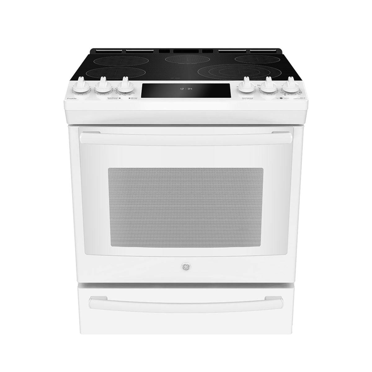 PCS940DMWW - RANGES - GE Profile - Electric - White - Open Box - BonPrix Électroménagers