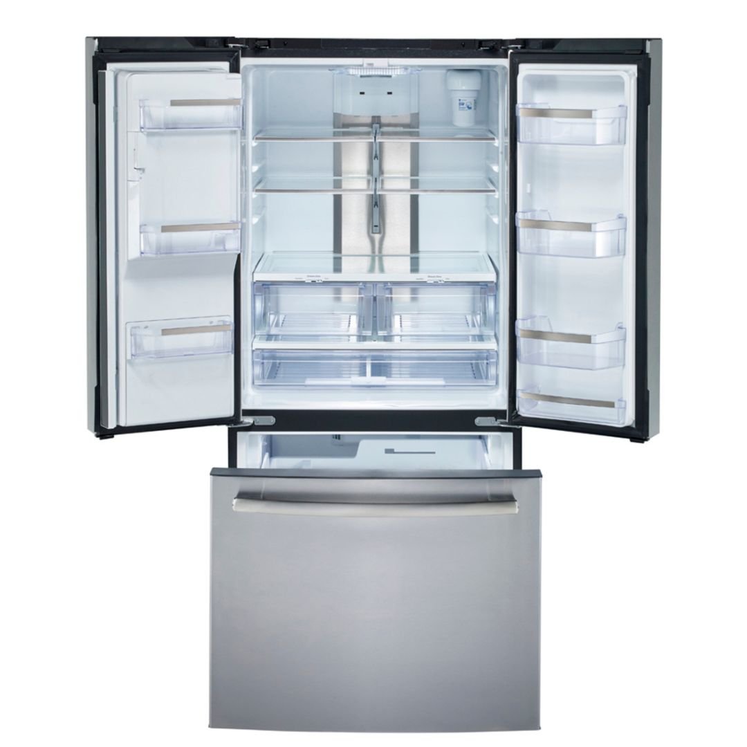 PFE24HYRCFS - REFRIGERATORS - GE Profile - French 3 - Door - Stainless Steel - Open Box - BonPrix Électroménagers