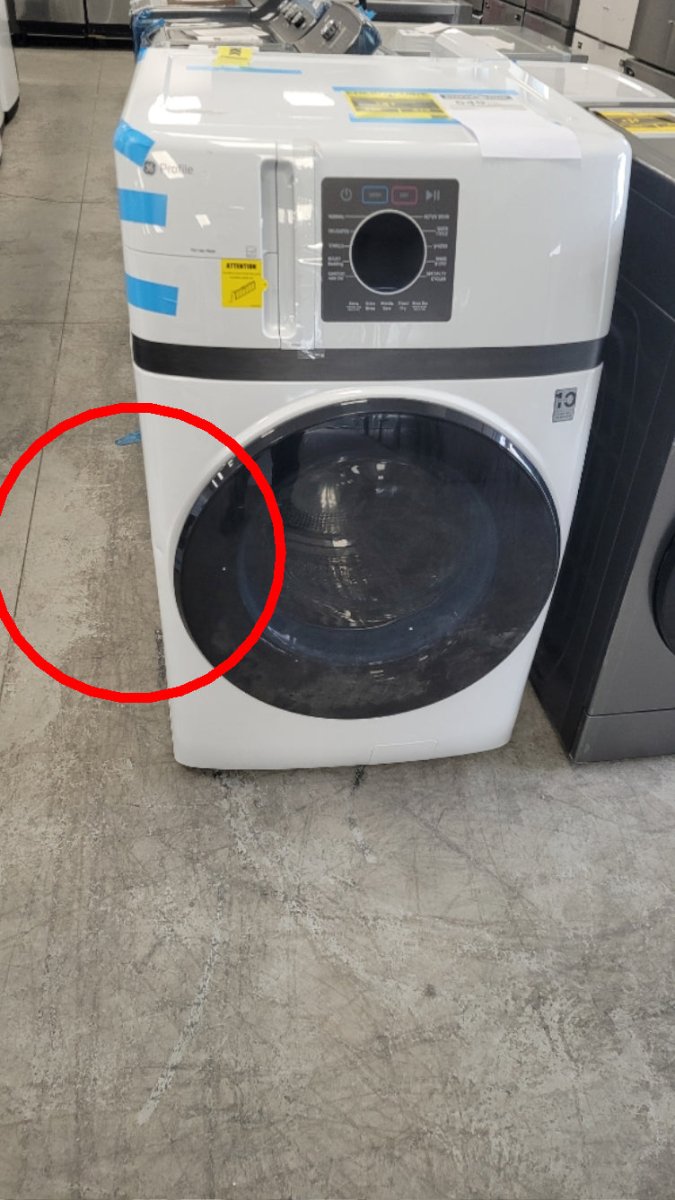 PFQ83HSLWWW - LAUNDRY CENTERS - GE profile - All-In-One - Electric - White - Open Box - BonPrix Électroménagers