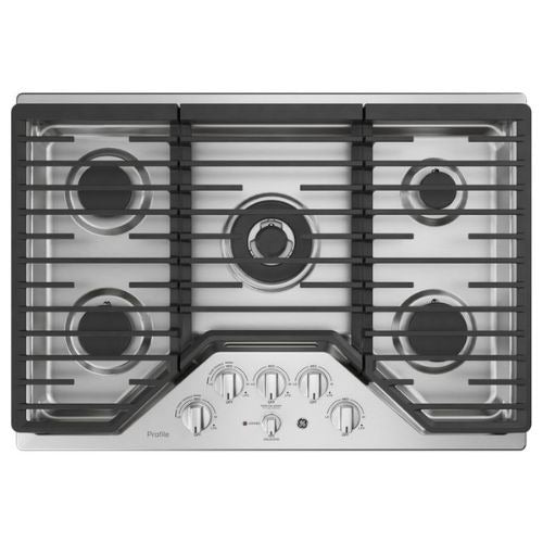 PGP9030SLSS - COOKTOPS - GE Profile - Gas - Stainless Steel - Open Box - BonPrix Électroménagers