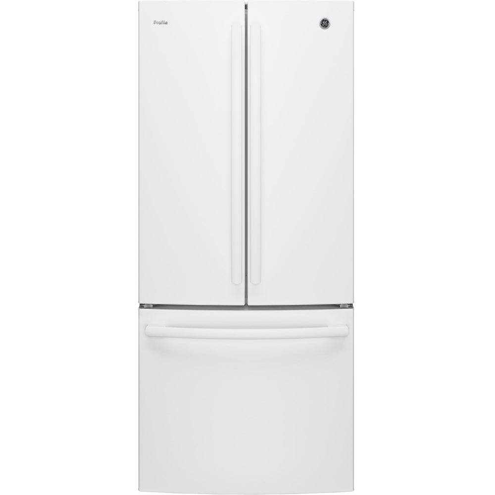 PNE21NGLKWW - REFRIGERATORS - GE Profile - French 3 - Door - White - Open Box - BonPrix Électroménagers
