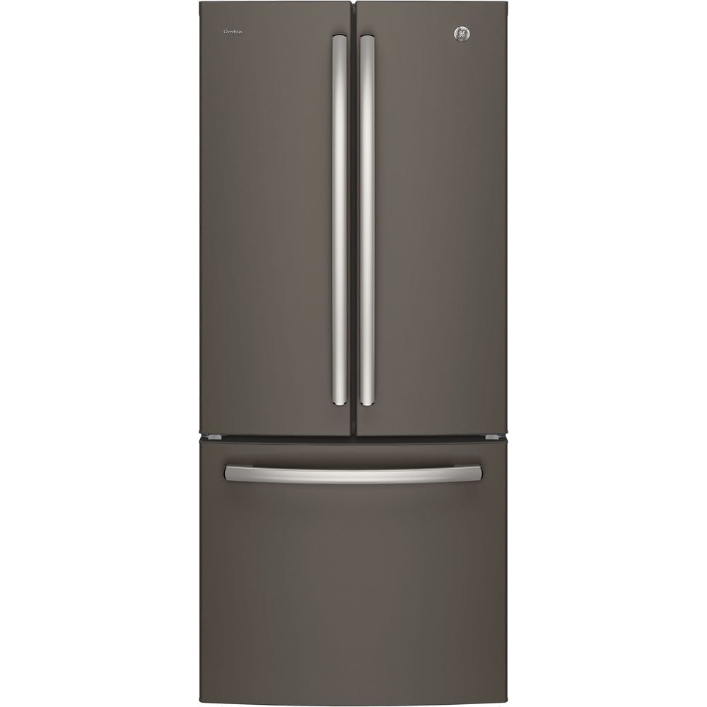 PNE21NMLKES - REFRIGERATORS - GE Profile - French 3 - Door - Grey - Open Box - BonPrix Électroménagers