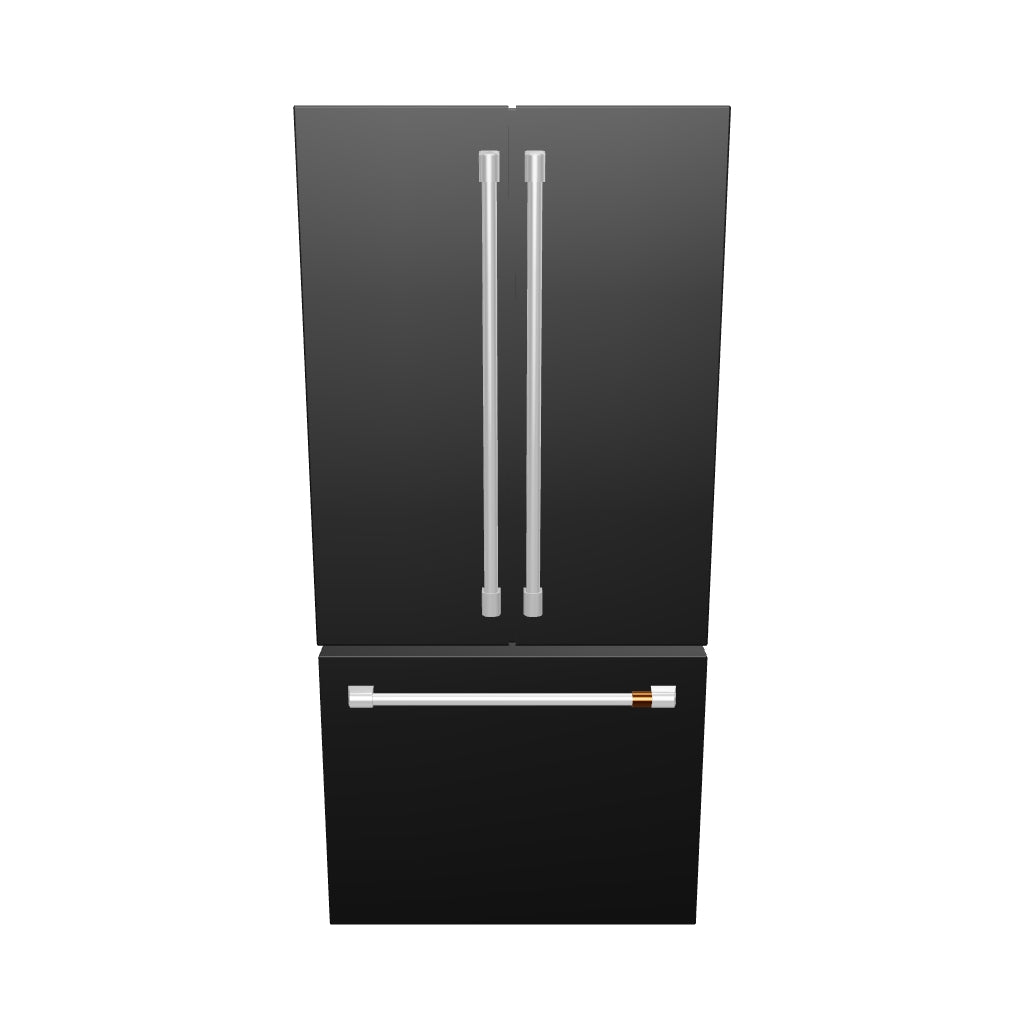 CWE19SP3ND1 - REFRIGERATORS - Café - French 3-Door - Black - Open Box