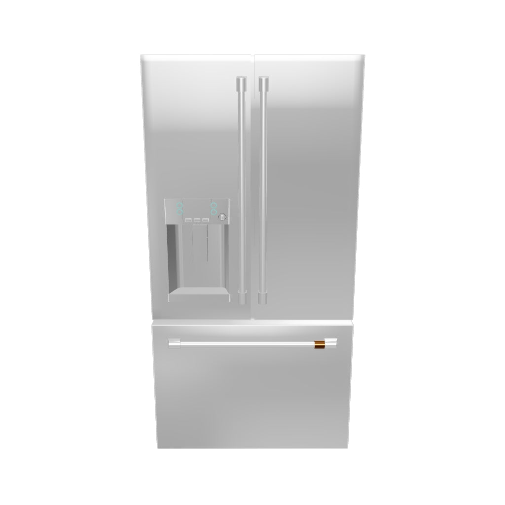 CYE22TP2MS1 - REFRIGERATORS - Café - French 3-Door - Stainless Steel - Open Box