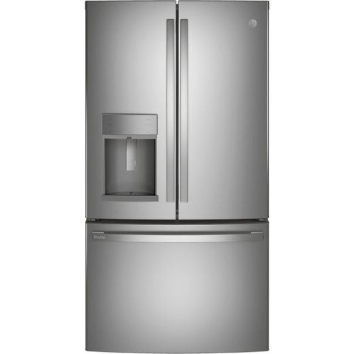 PYD22KYNFS - REFRIGERATORS - GE Profile - French 3 - Door - Stainless Steel - Open Box - BonPrix Électroménagers