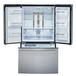 PYE18HYRCFS - REFRIGERATORS - GE - French 3 - Door - Stainless Steel - Open Box - BonPrix Électroménagers