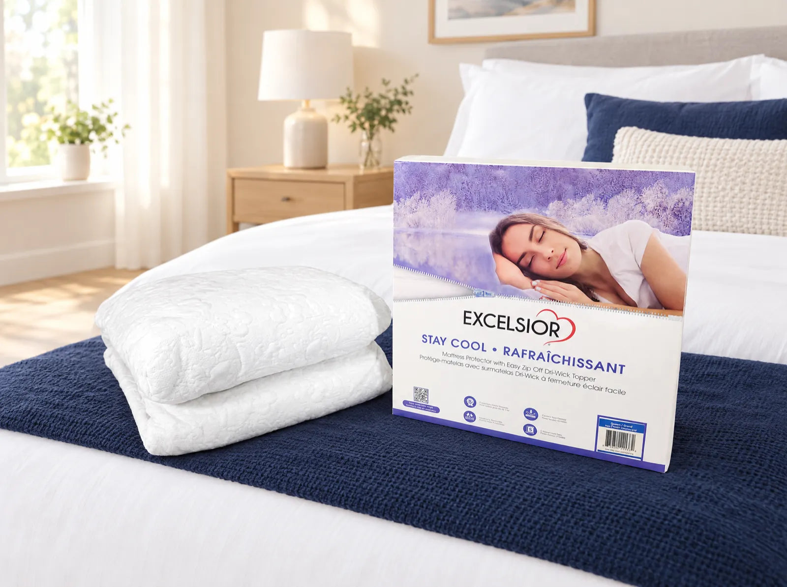 Protège-matelas Excelsior Rafraîchissant