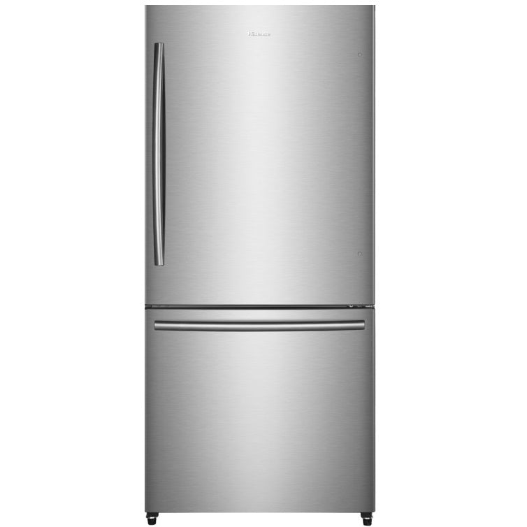 RB17N6DSE - REFRIGERATORS - Hisense - Bottom Freezer - Stainless Steel - Open Box - BonPrix Électroménagers