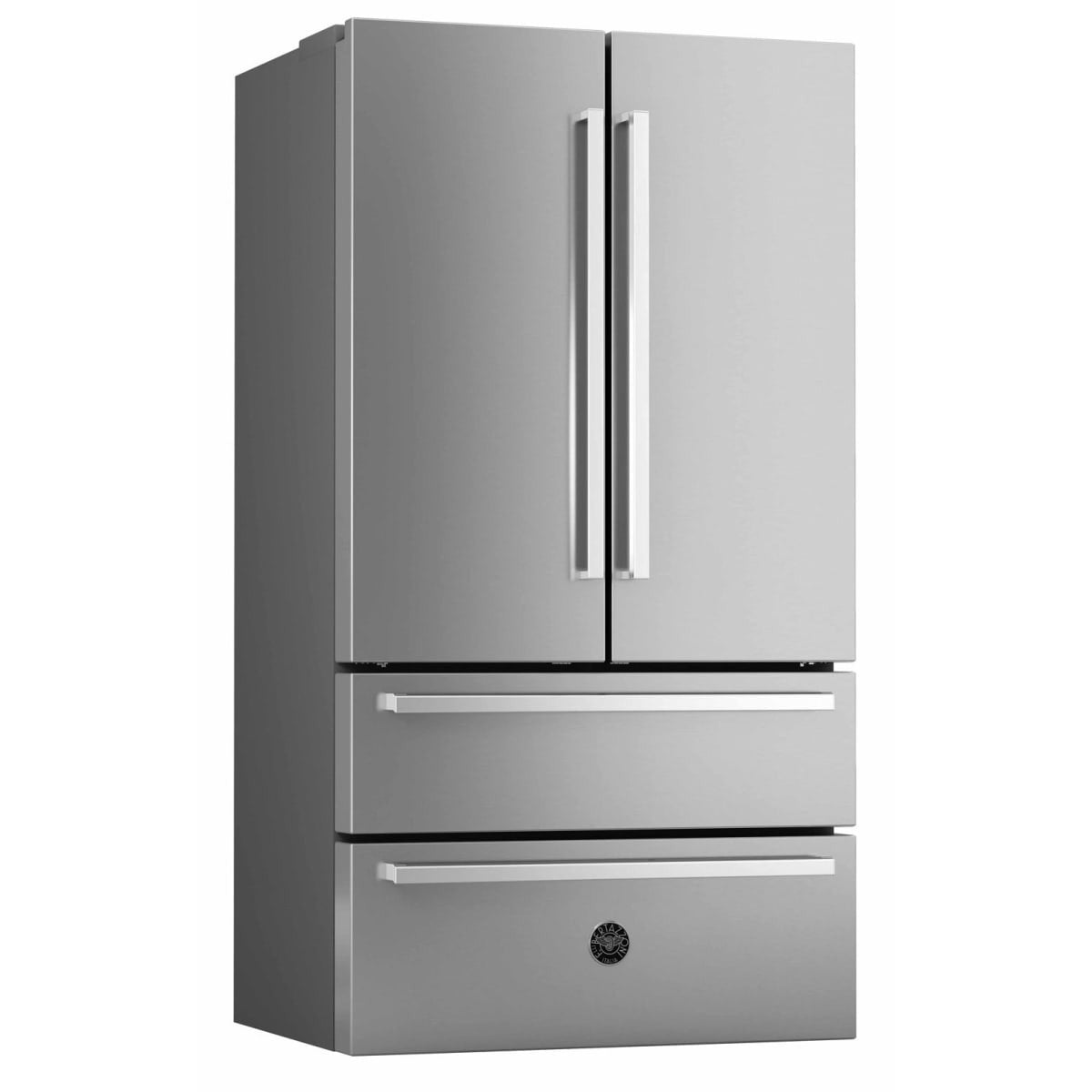 REF36X - 17 - REFRIGERATORS - Bertazzoni - French 4 - Door - Stainless Steel - Open Box - BonPrix Électroménagers