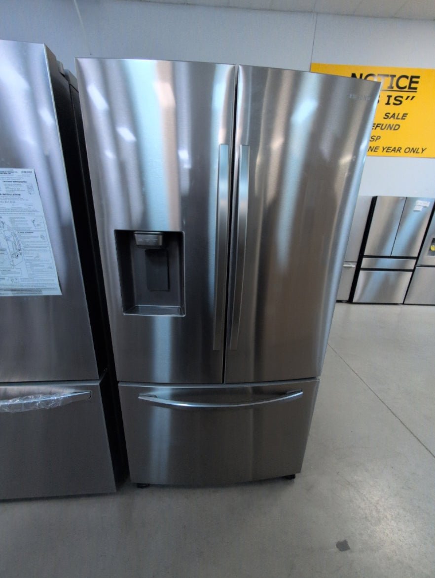 RF27T5201SR - REFRIGERATORS - Samsung - French 3 - Door - Stainless Steel - Open Box - BonPrix Électroménagers