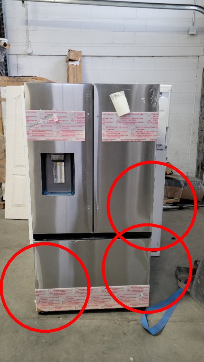 RF32CG5400SR - REFRIGERATORS - Samsung - French 3 - Door - Stainless Steel - Open Box - BonPrix Électroménagers