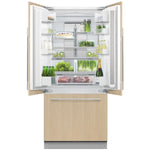RS32A72J1 - REFRIGERATORS - Fisher & Paykel - French 3 - Door - Panel Ready - Open Box - BonPrix Électroménagers