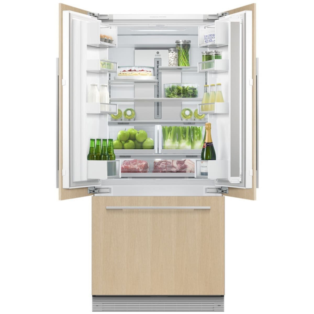 RS32A72J1 - REFRIGERATORS - Fisher & Paykel - French 3 - Door - Panel Ready - Open Box - BonPrix Électroménagers