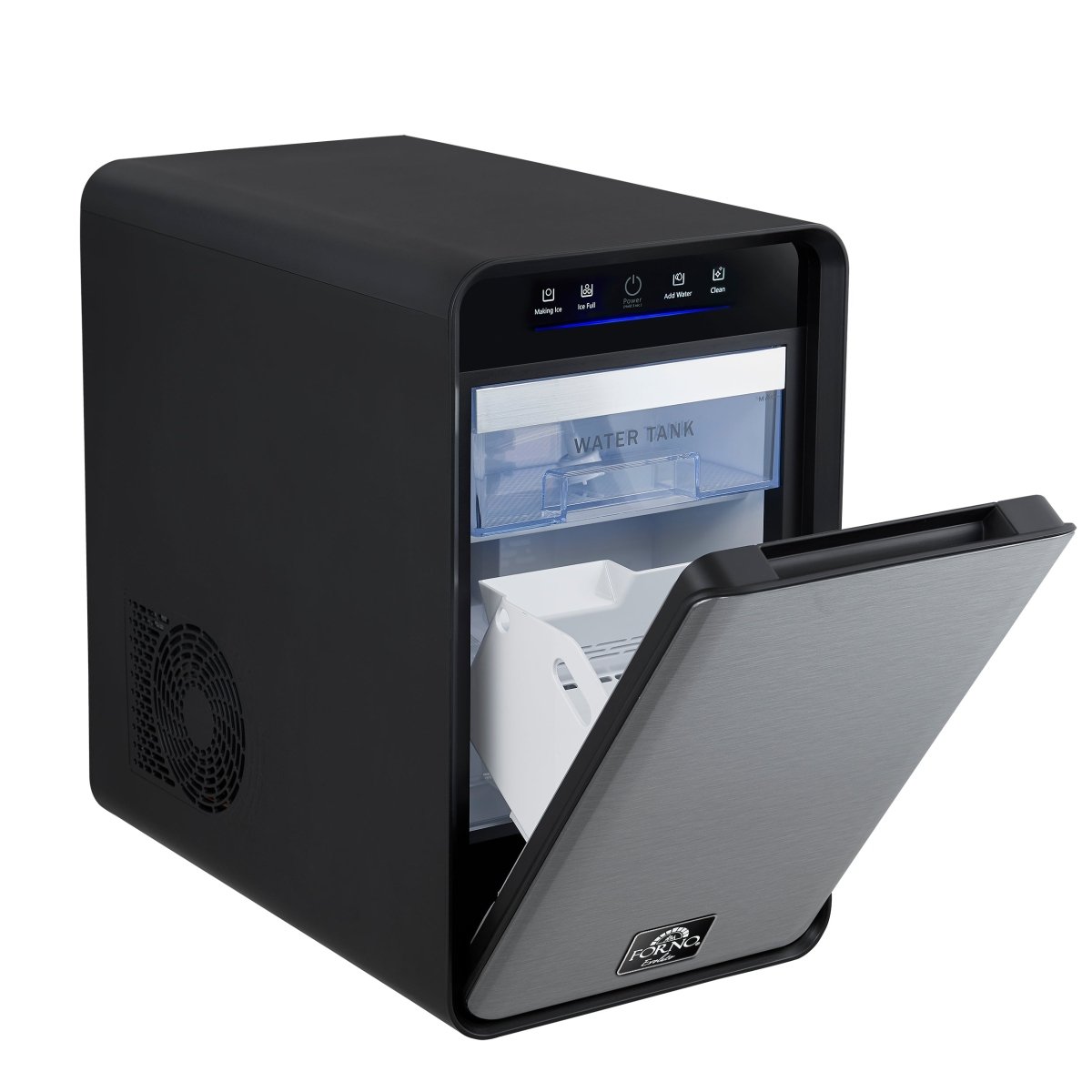 Sferico 11-in Ice Maker, black, 32 clear 2-in slow-melting spheres daily, stores more than 10 balls - BonPrix Électroménagers
