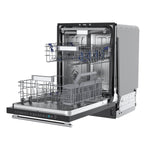 Stella 24 in. Built-in Dishwasher in Black, Tall Tub, Top Touch Control, Fingerprint-Resistant Stainless Steel Dishwasher, Black, Quiet 44 dBA, Soil-Sensing Capable, NSF & ENERGY STAR - BonPrix Électroménagers