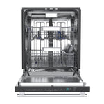 Stella 24 in. Built-in Dishwasher in Black, Tall Tub, Top Touch Control, Fingerprint-Resistant Stainless Steel Dishwasher, Black, Quiet 44 dBA, Soil-Sensing Capable, NSF & ENERGY STAR - BonPrix Électroménagers