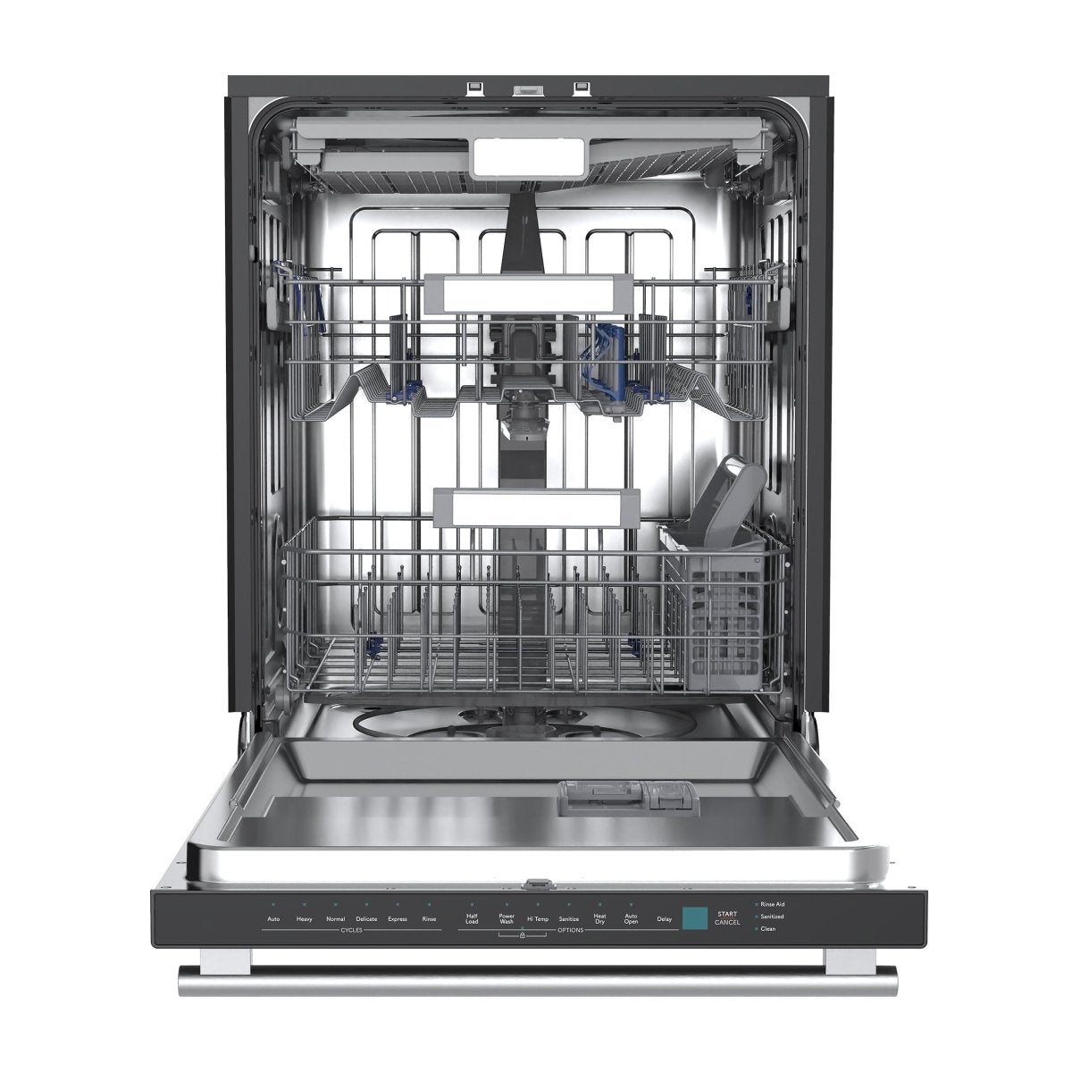 Stella 24 in. Built-in Dishwasher in Black, Tall Tub, Top Touch Control, Fingerprint-Resistant Stainless Steel Dishwasher, Black, Quiet 44 dBA, Soil-Sensing Capable, NSF & ENERGY STAR - BonPrix Électroménagers