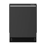 Stella 24 in. Built-in Dishwasher in Black, Tall Tub, Top Touch Control, Fingerprint-Resistant Stainless Steel Dishwasher, Black, Quiet 44 dBA, Soil-Sensing Capable, NSF & ENERGY STAR - BonPrix Électroménagers