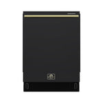 Stella 24 in. Built-in Dishwasher in Black, Tall Tub, Top Touch Control, Fingerprint-Resistant Stainless Steel Dishwasher, Black, Quiet 44 dBA, Soil-Sensing Capable, NSF & ENERGY STAR - BonPrix Électroménagers