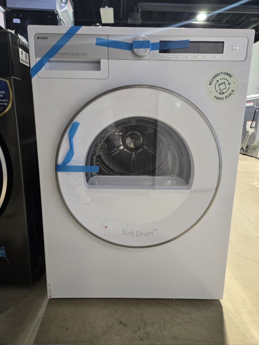 T611VUW - DRYERS - Asko - Electric - White - Open Box - BonPrix Électroménagers