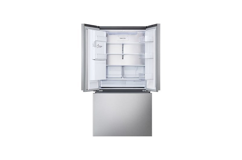 LF24WZP62S - RÉFRIGÉRATEURS - LG -  Trois portes avec porte à deux battants - Acier inoxydable - Boîte Ouverte