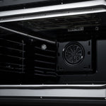 Torino French Door 36 Inch Induction Range with Air Fryer, Air Sous Vide & True Convection, Dual Broiler, Black - BonPrix Électroménagers