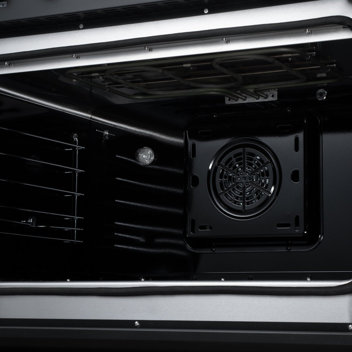Torino French Door 36 Inch Induction Range with Air Fryer, Air Sous Vide & True Convection, Dual Broiler, Black - BonPrix Électroménagers