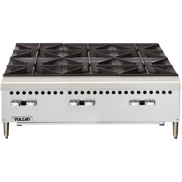 VCRH36 - 1 - RANGES - Vulcan - Gas - Stainless Steel - Open Box - BonPrix Électroménagers