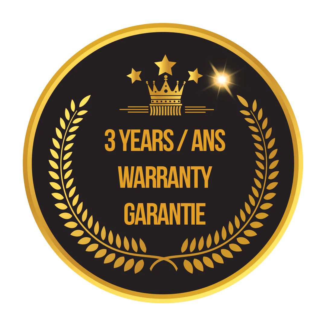 Warranty for 3 years - BonPrix Électroménagers